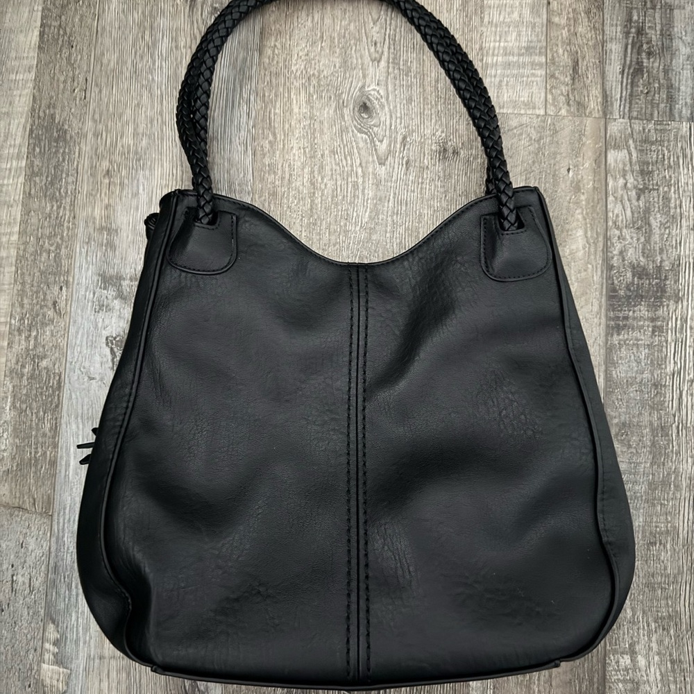 Antik Kraft Black Shoulder Bag